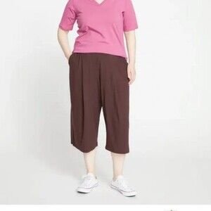 NWT Universal Standard Casual Culottes Pants, Brulee, Size 10-12